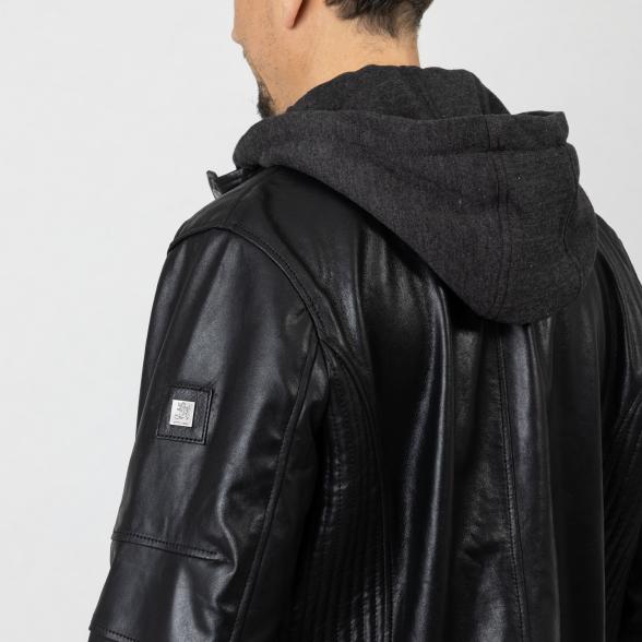 OTTO KERN Herren-Lederjacke 'Lando' schwarz - 107060300000 - 3 - 588px