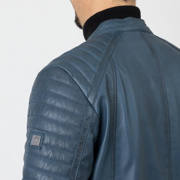 OTTO KERN Herren-Lederjacke 'Atlanta' petrol - 107060800000 - 3 - 588px