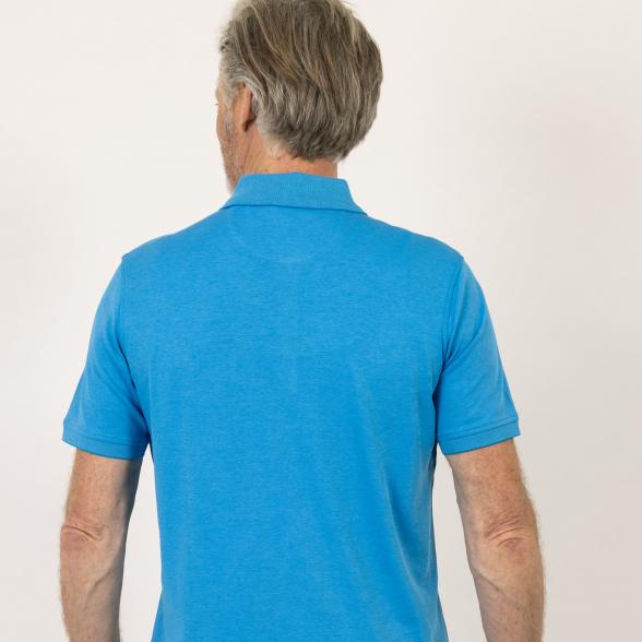 bugatti Herren Poloshirt, mittelblau - 107133400000 - 3 - 588px