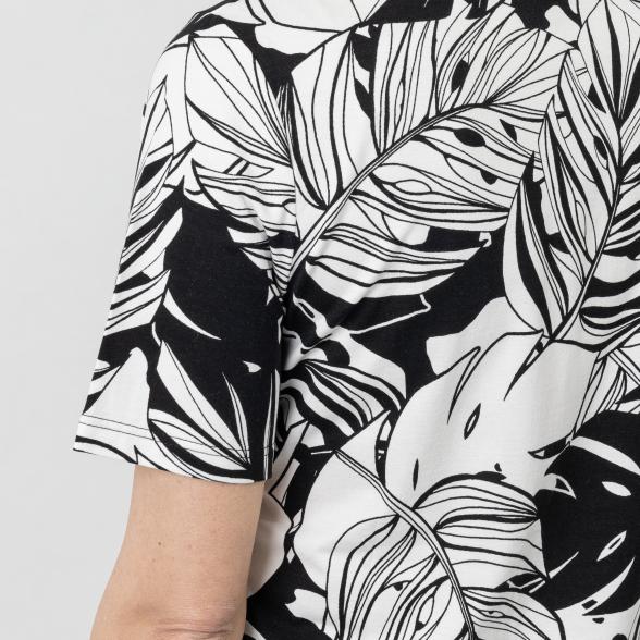 RÖSSLER SELECTION Damen-Shirt, schwarz/weiß 36 - 107275800001 - 3 - 588px