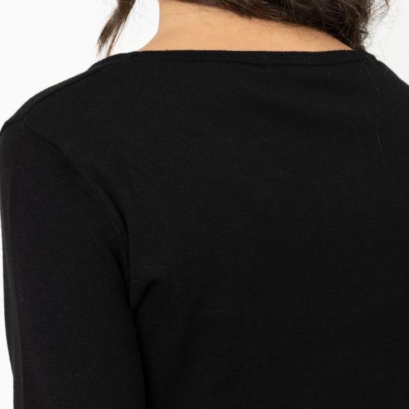 mocca by Jutta Leibfried Pullover schwarz/weiß - 107655500000 - 3 - 588px