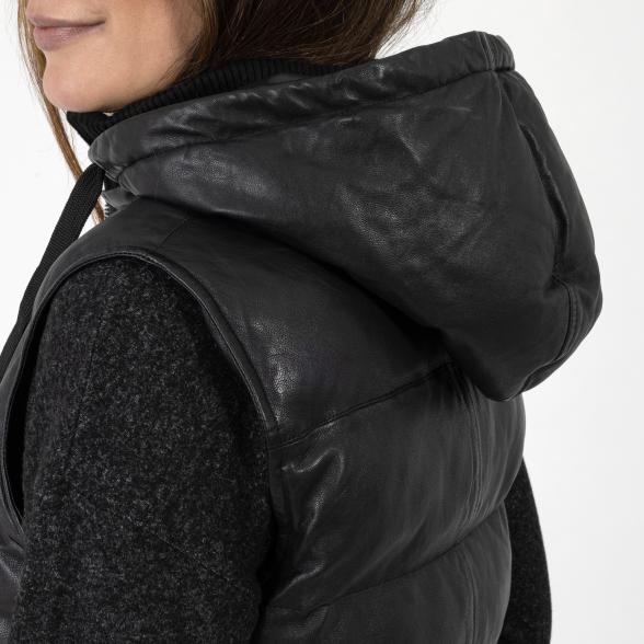 OTTO KERN Damen-Lederweste 'Wendy' schwarz - 107732200000 - 3 - 588px