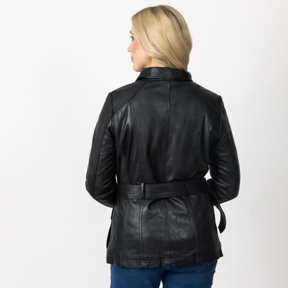 OTTO KERN Damen-Lederjacke 'Tanja' schwarz - 107735900000 - 3 - 588px