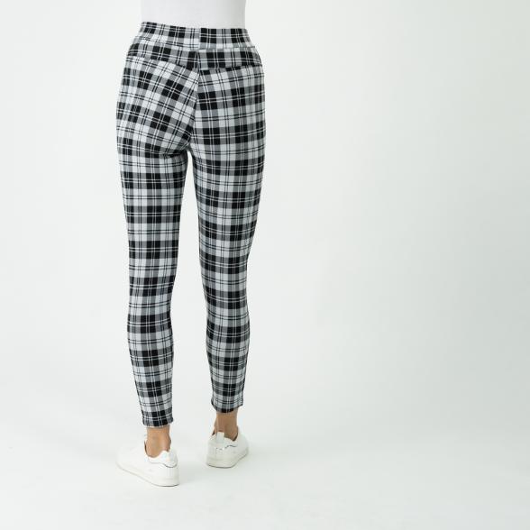 FASHION NEWS Thermo-Fleece-Leggings  schwarz/weiß - 107866300000 - 3 - 588px