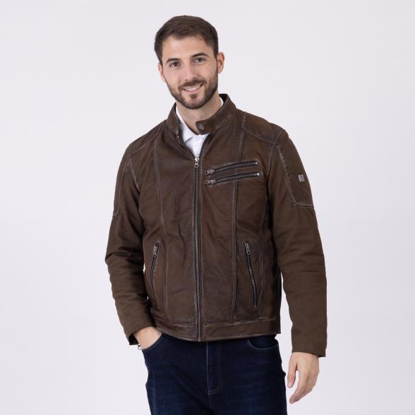 OTTO KERN Herren-Lederjacke 'Doran' braun - 109631000000 - 3 - 588px