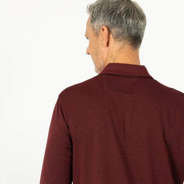 bugatti Herren Poloshirt bordeaux - 109694700000 - 3 - 588px