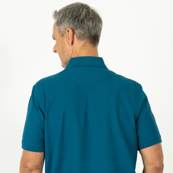 bugatti Herren Poloshirt petrol - 109695600000 - 3 - 588px