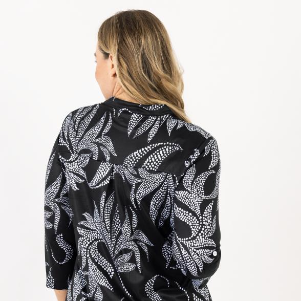 sophistical Women Blusenshirt schwarz/weiß 56/58 - 110238700005 - 3 - 588px