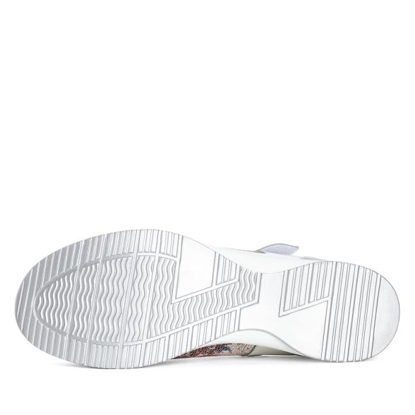 TOPWAY COMFORT Damenslipper weiß gemustert 37 - 111899000002 - 3 - 588px