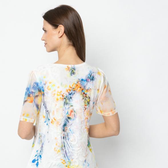 TRENDS by J. Leibfried Longshirt weiß multicolor 36/38 - 112322300001 - 3 - 588px
