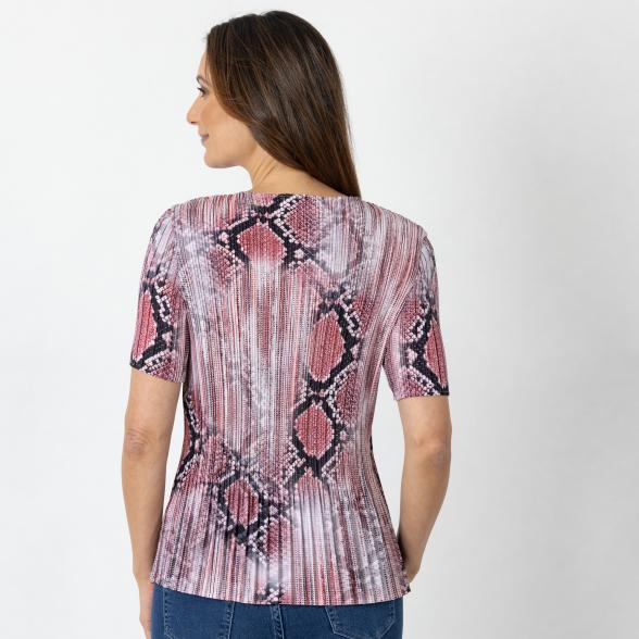 Jeannie Damen-Plissee-Shirt multicolor - 112345000000 - 3 - 588px