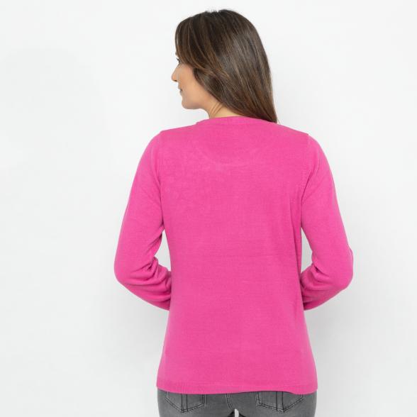 Cashmerelike by BLUE SEVEN Pullover fuchsia - 112390700000 - 3 - 588px