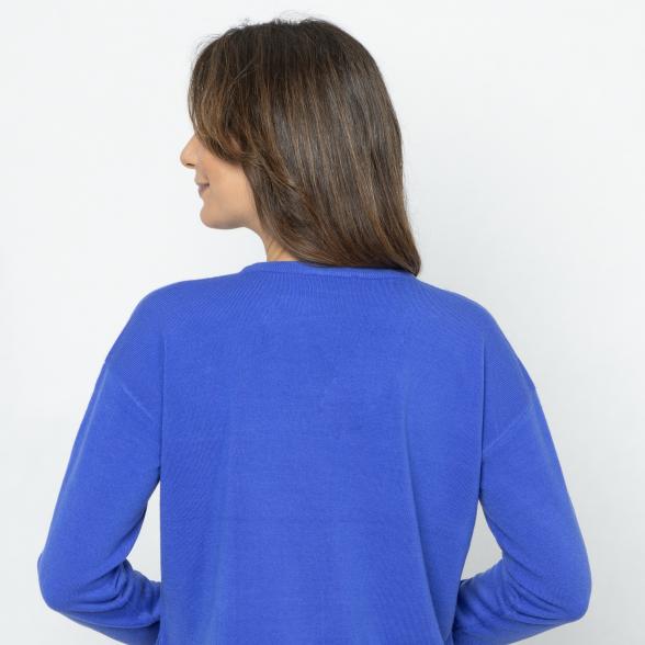 Cashmerelike by BLUE SEVEN Pullover royalblau 38 - 112391300001 - 3 - 588px