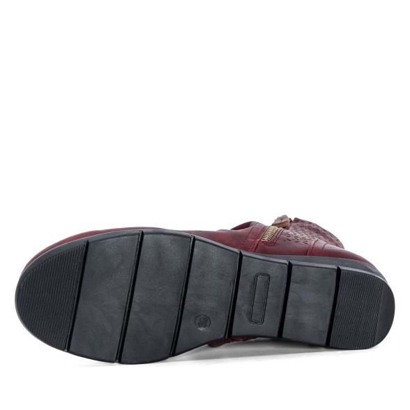 Chiara Gradi Damenstiefelette Burgunderrot 36 - 112774300001 - 3 - 588px