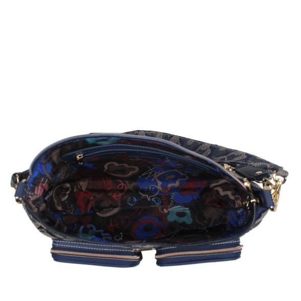 Henney Bear Schultertasche blau/beige - 112782800000 - 3 - 588px