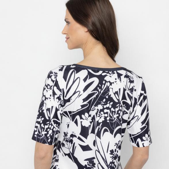 BRILLIANTSHIRTS Damen-Shirt schwarz/weiß 36/38 - 112832600001 - 3 - 588px