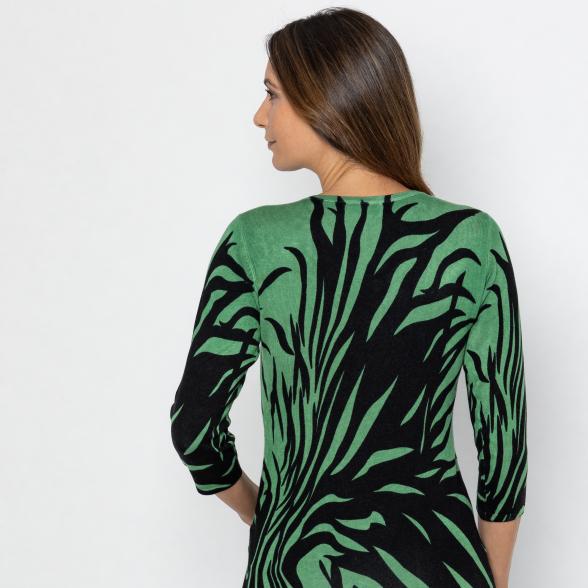 MILANO Design Pullover schwarz/ grün 36/38 - 112880700001 - 3 - 588px