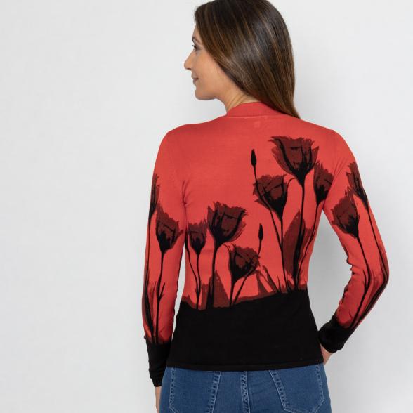 MILANO Design Pullover schwarz/hellrot 36/38 - 112881000001 - 3 - 588px