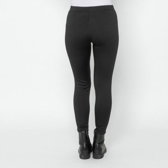 FASHION NEWS Thermo-Fleece-Leggings schwarz 40/42 - 112924600002 - 3 - 588px
