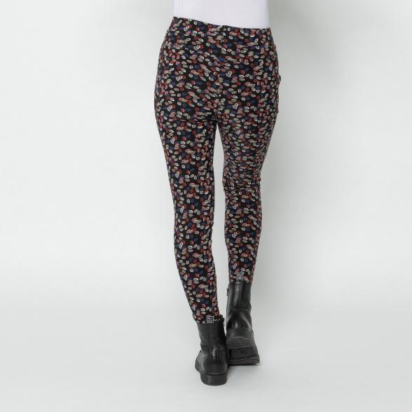 FASHION NEWS Thermo-Fleece-Leggings schwarz/multi 36/38 - 112925300001 - 3 - 588px