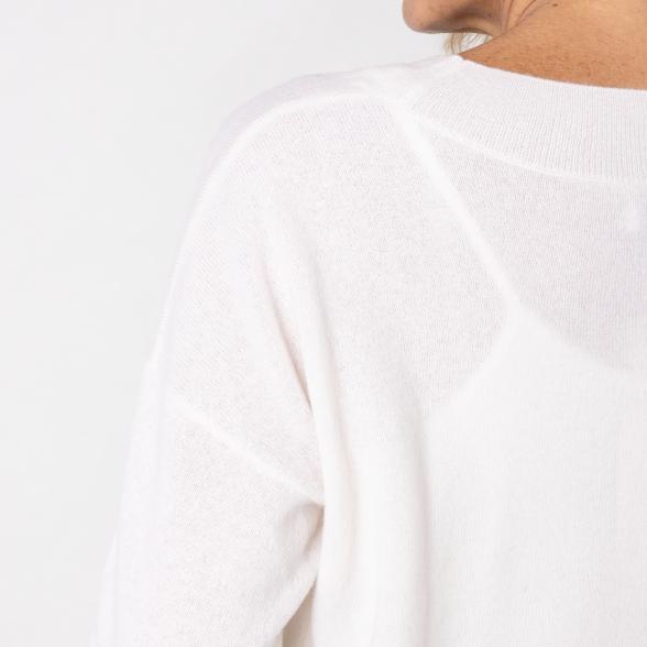 100% KASCHMIR Pullover, Rundhals, offwhite 34/36 - 112958600001 - 3 - 588px