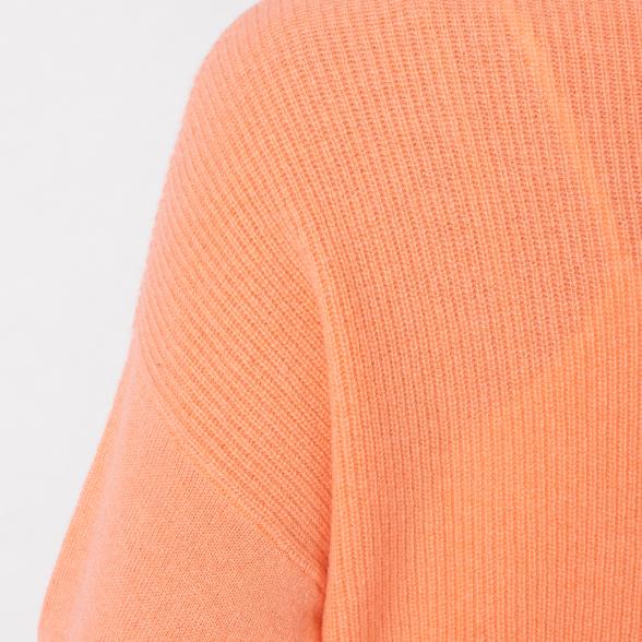 100% KASCHMIR Pullover, Stehkragen, koralle 42/44 - 112960700003 - 3 - 588px