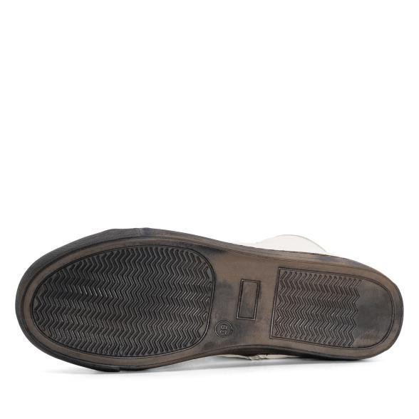 Andrea Conti Damen Lederstiefelette creme mit Leo 42 - 112983300007 - 3 - 588px