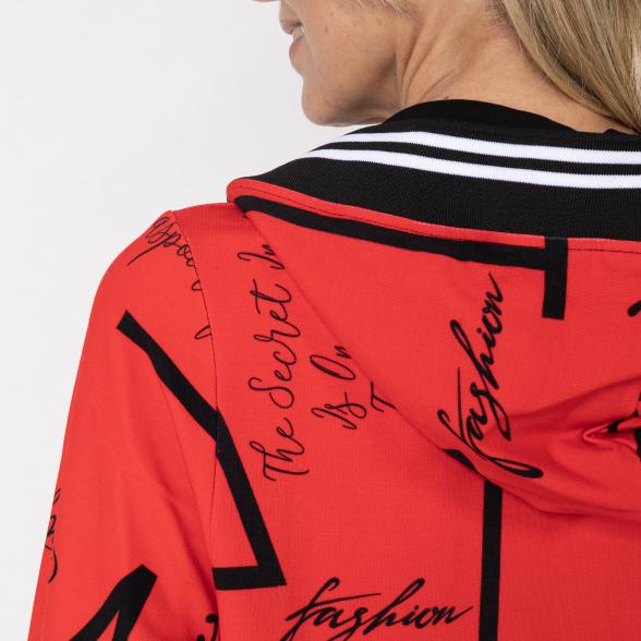 VANESSA STYLE Damen-Jacke schwarz/ rot 36/38 (1) - 113115200001 - 3 - 588px