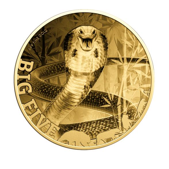 5er Set Goldmünzen "Big 5 of Asia" - 113134400000 - 3 - 588px