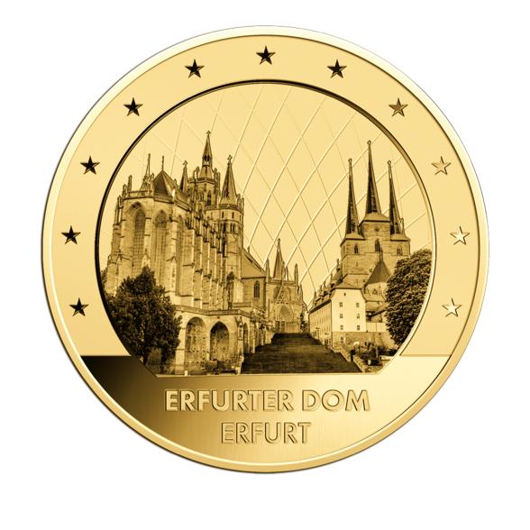 10 Goldmünzen Deutsche Bauwerke&Denkmäler Set III - 113134600000 - 3 - 588px