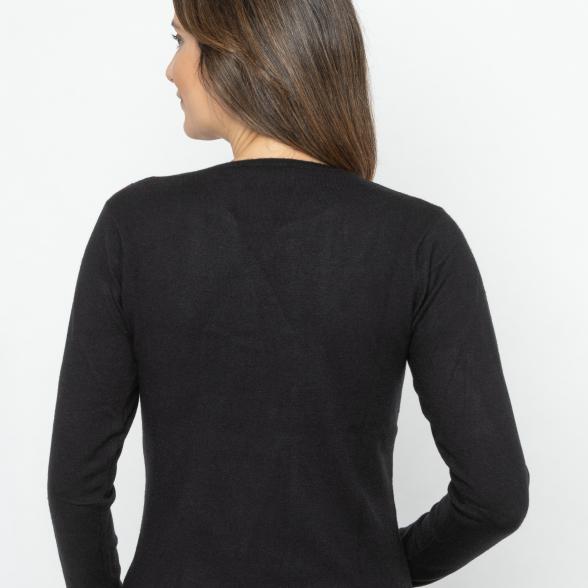 TRENDS by J. Leibfried Pullover schwarz/rot 46-50 - 113164900003 - 3 - 588px