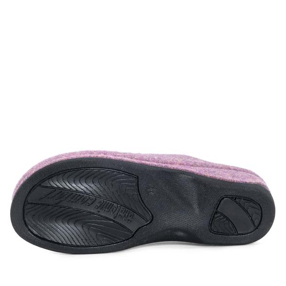 Dr. Feet Damenhausschuhe lila mit Schneeflocke 36 - 113193800001 - 3 - 588px