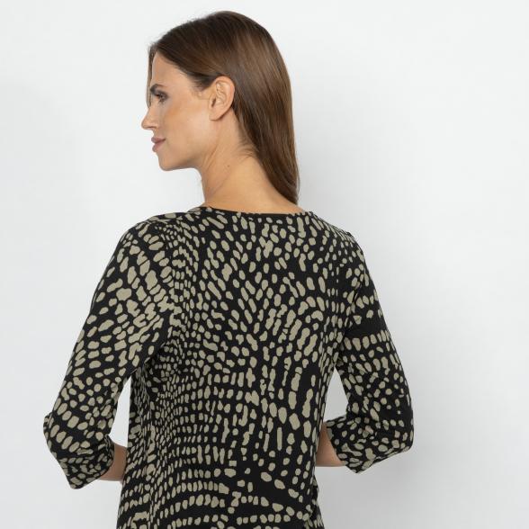 RÖSSLER SELECTION Damen Shirt schwarz/ khaki 36 - 113202300001 - 3 - 588px