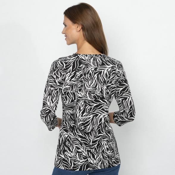 RÖSSLER SELECTION Damen Shirt schwarz/ weiß 36 - 113203700001 - 3 - 588px