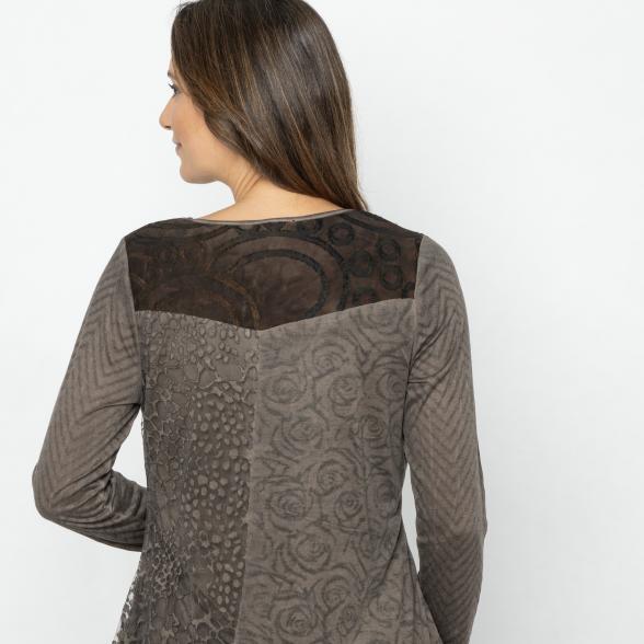 TRENDS by J. Leibfried Longshirt braun 36/38 - 113219100001 - 3 - 588px