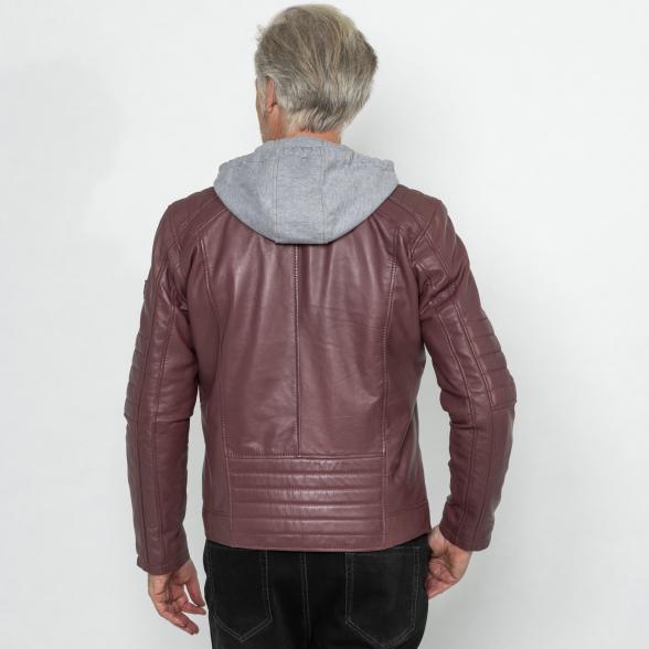 OTTO KERN Herren-Lederjacke 'Barney' pflaume 50 - 113223200001 - 3 - 588px