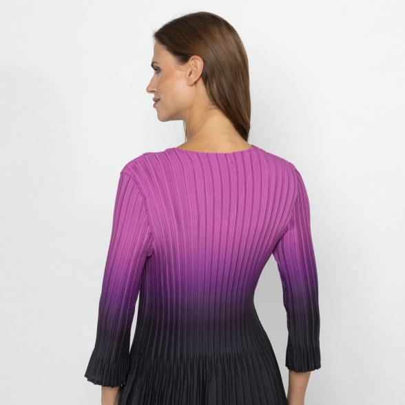 TRENDS by J. Leibfried Plissee-Shirt lila/schwarz - 113230800000 - 3 - 588px