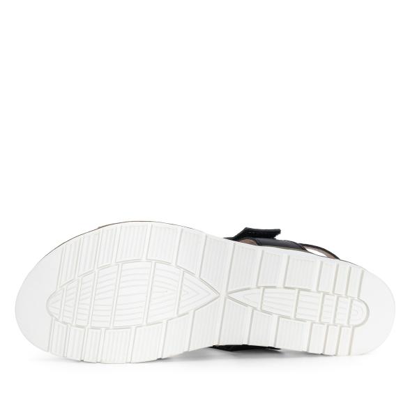 TOPWAY COMFORT Damensandalen schwarz/leo 36 - 113325100001 - 3 - 588px