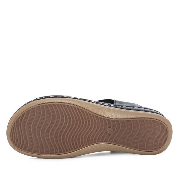 TOPWAY COMFORT Damensandalen schwarz 36 - 113337200001 - 3 - 588px