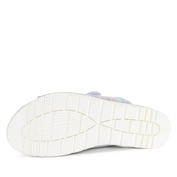 Chiara Gradi Damenpantoletten weiß mit Bumenmuster 36 - 113389000001 - 3 - 588px