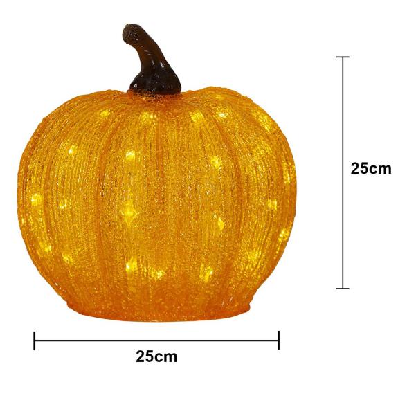 Outdoor LED-Kürbis orange - 113428600000 - 3 - 588px