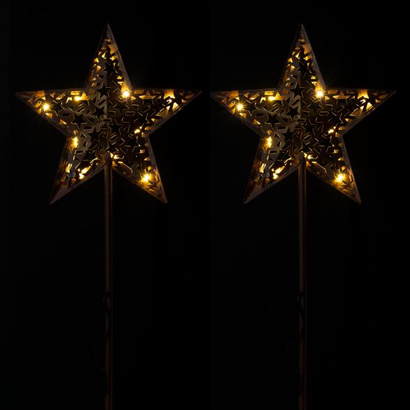 2 LED-Gartenstecker Sterne - 113481100000 - 2 - 588px