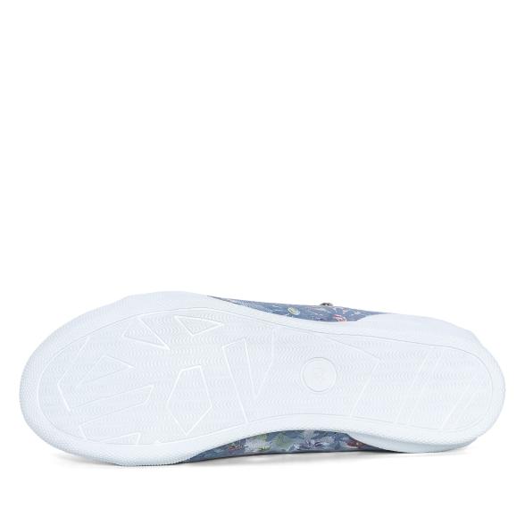 Andrea Conti Damen Lederslipper blau gemustert 36 - 113567500001 - 3 - 588px