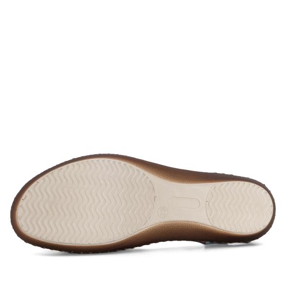 Andrea Conti Damen Ledersandale rauchblau 36 - 113581000001 - 3 - 588px