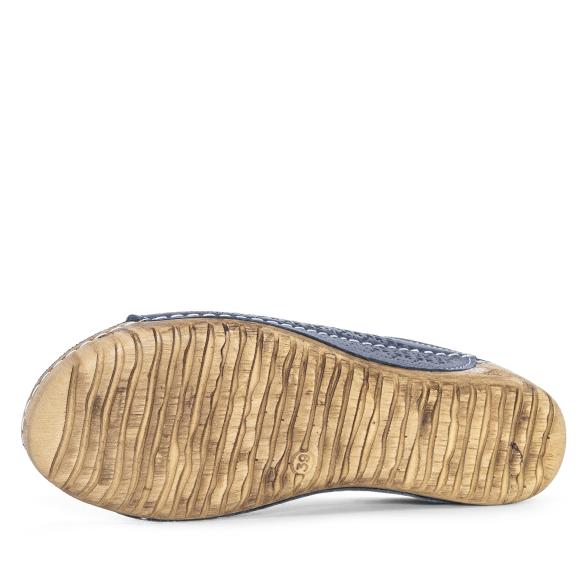 Andrea Conti Damen Lederpantolette dunkelblau 42 - 113582000007 - 3 - 588px