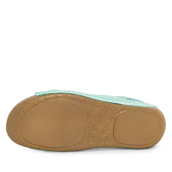 Andrea Conti Damen Ledersandalen smaragd 36 - 113582600001 - 3 - 588px
