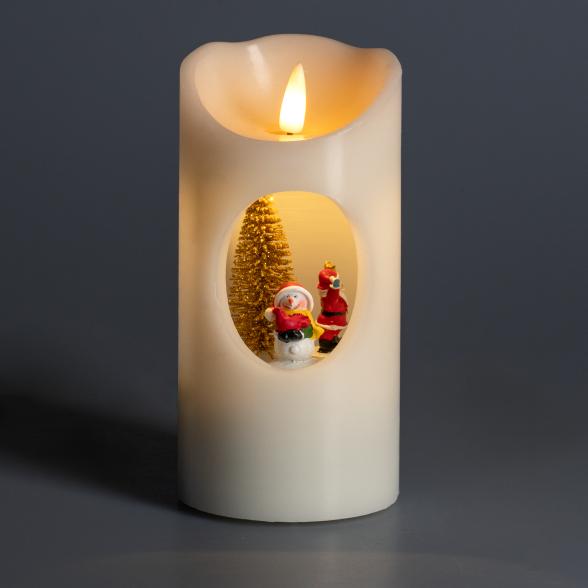 LED-Kerze mit Karussell - 113591900000 - 3 - 588px