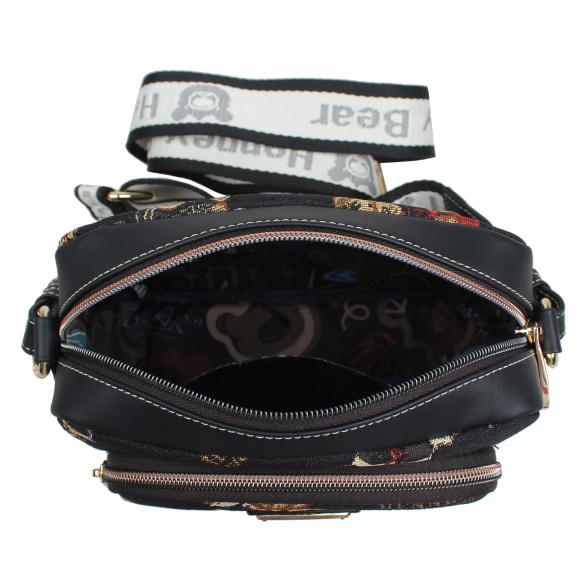 Henney Bear Umhängetasche schwarz/multicolor - 113626600000 - 3 - 588px