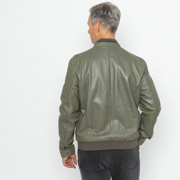 OTTO KERN Herren-Lederjacke khaki 50 - 113670200001 - 3 - 588px