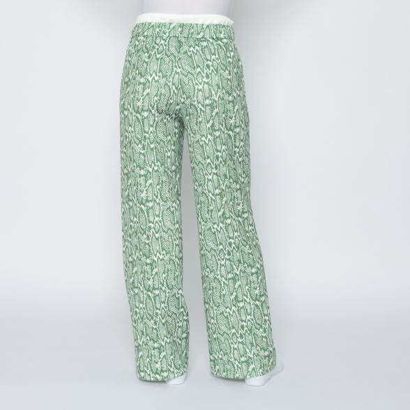 Perfectly JU Hose 'Bella' Wide grün/offwhite 36/38 - 113679100001 - 3 - 588px